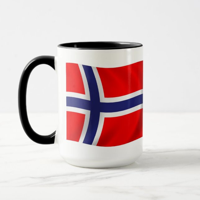 Mug Drapeau Norvège (Gauche)
