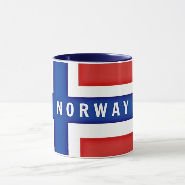 Mug Drapeau norvégien (Centre)