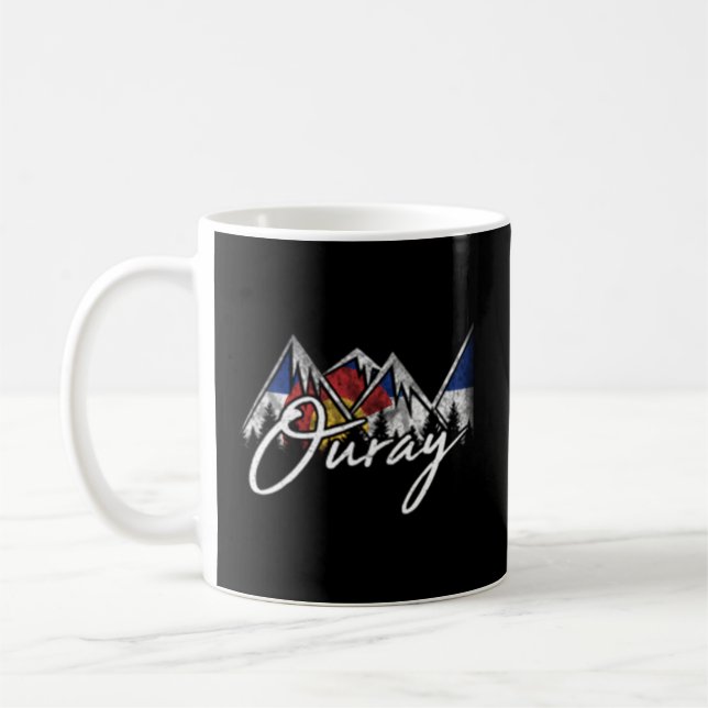 Mug Drapeau Ouray Colorado (Gauche)