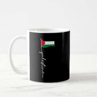 Mug Drapeau Palestine avec nom Palestine pour Palestin