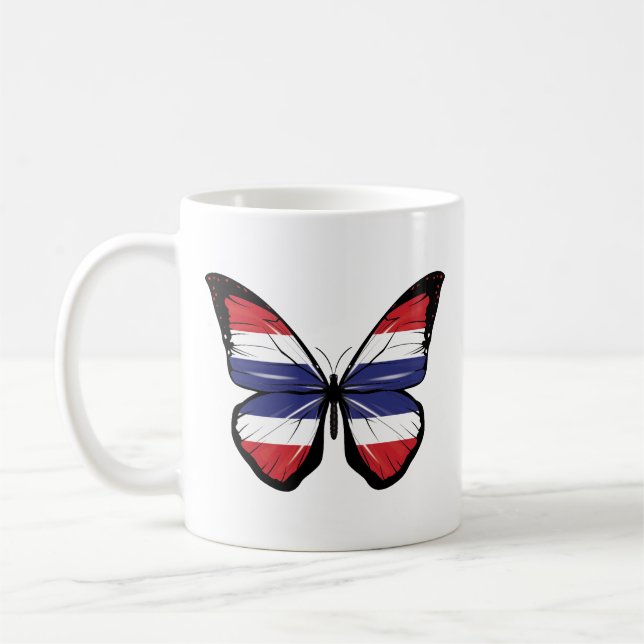 Mug Drapeau papillon thaïlandais (Gauche)