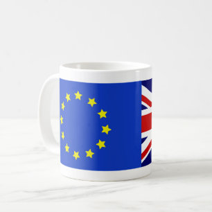 Mug Drapeau personnalisable de l'Europe & Drapeau du R