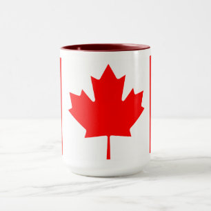 Mug Drapeau personnalisé du Canada Jour du Canada av