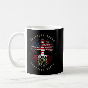 Mug Drapeau péruvien américain cultivé