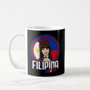 Mug Drapeau philippin philippin de la reine Philippine
