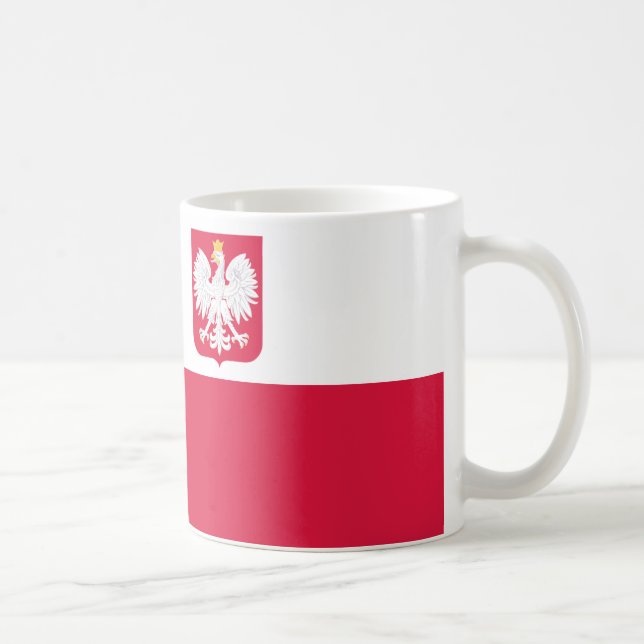 Mug Drapeau polonais (Droite)
