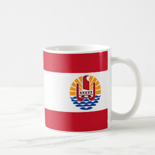 Mug Drapeau polynésien français