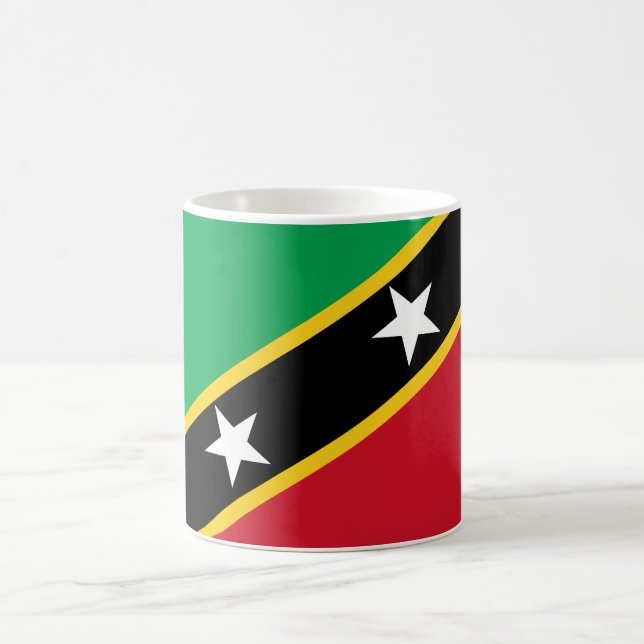 Mug Drapeau Saint-Kitts-et-Nevis (Centre)