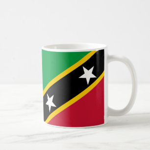 Mug Drapeau Saint Kitts Musique en céramique