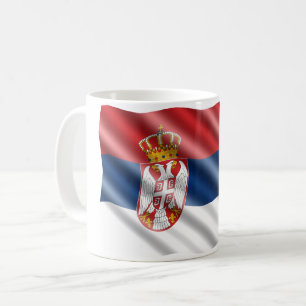 Mug Drapeau serbe