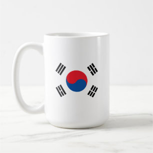 Mug Drapeau sud-coréen inoxydable