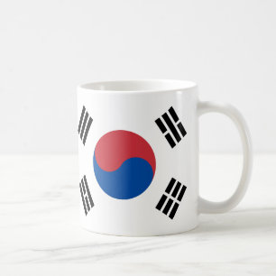 Mug Drapeau sud-coréen - Musique en céramique