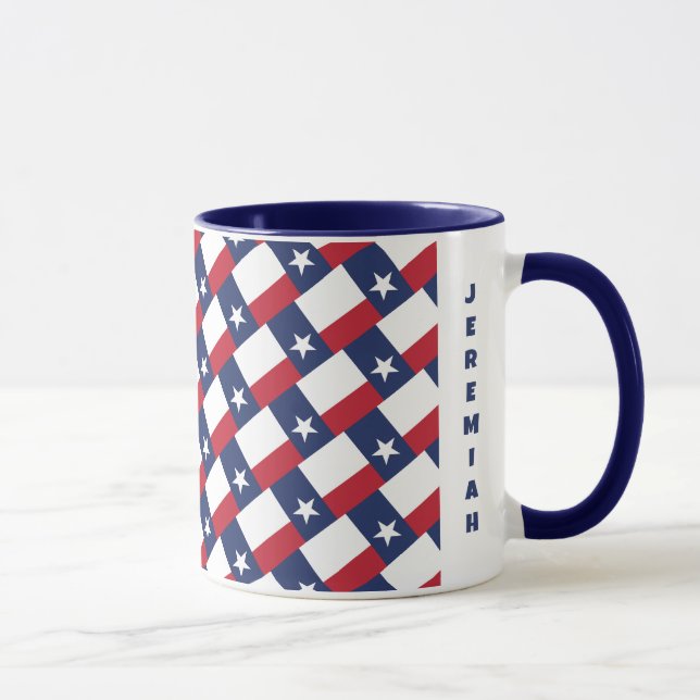MUG DRAPEAU TEXAS PERSONNALISÉ (Droite)