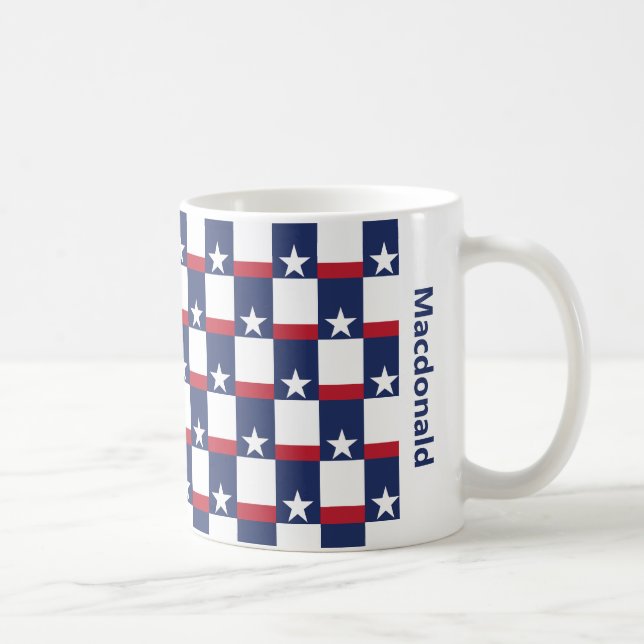 MUG DRAPEAU TEXAS PERSONNALISÉ (Droite)
