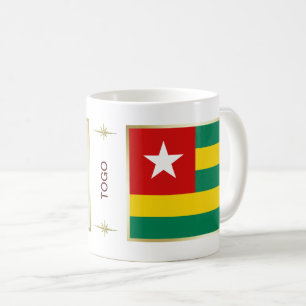 Mug Drapeau Togo + Musique de carte