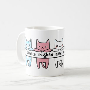 Mug Drapeau Transgenre Les droits de transgenre sont d