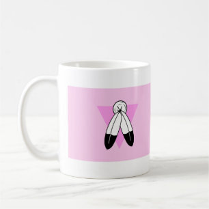 Mug Drapeau Triangle Rose Two-Spirit