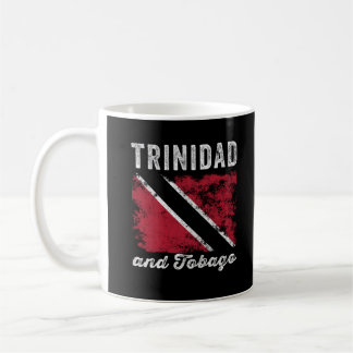 Mug Drapeau trinidadien en détresse