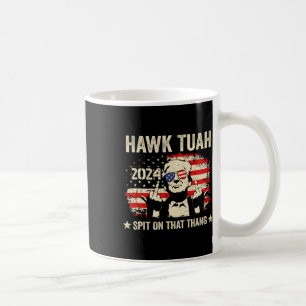 Mug Drapeau Trump 2024 Drôle Drôle Drôle Hawk Tush Mid