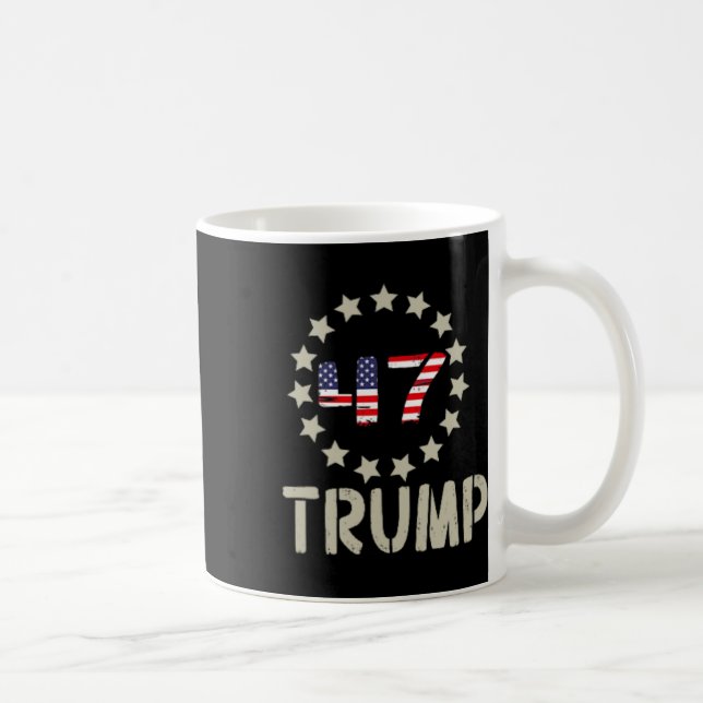 Mug Drapeau Trump 2024 (sur Byck) Take America Ck Trum (Droite)