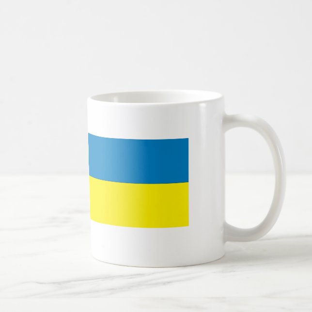 Mug Drapeau ukrainien (Droite)