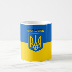 Mug Drapeau ukrainien Armoiries