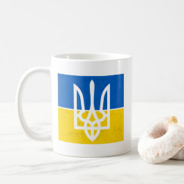 Mug Drapeau ukrainien et armoiries