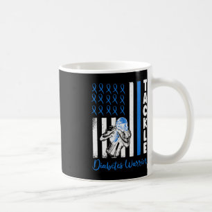 Mug Drapeau USA Diabétique Bleu Diabète Type 1 Awar