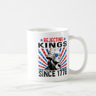 Mug Drapeau Usa en détresse Refusant les rois depuis 1