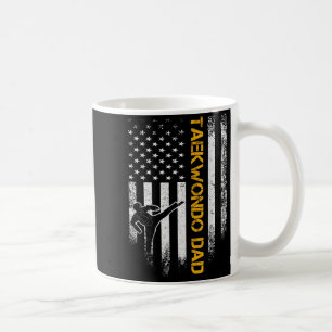 Mug Drapeau USA Vintage Taekwondo Corée Entraînement P