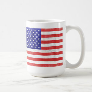 Mug Drapeau vintage États-Unis Musulmans
