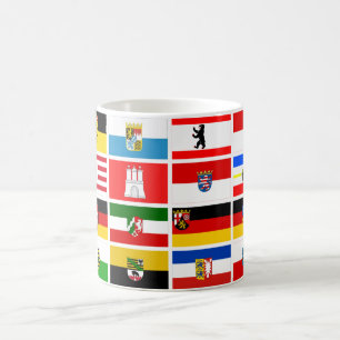 Mug Drapeaux allemands d'état de Laender