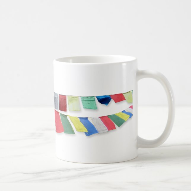 Mug Drapeaux de prière tibétains (Droite)
