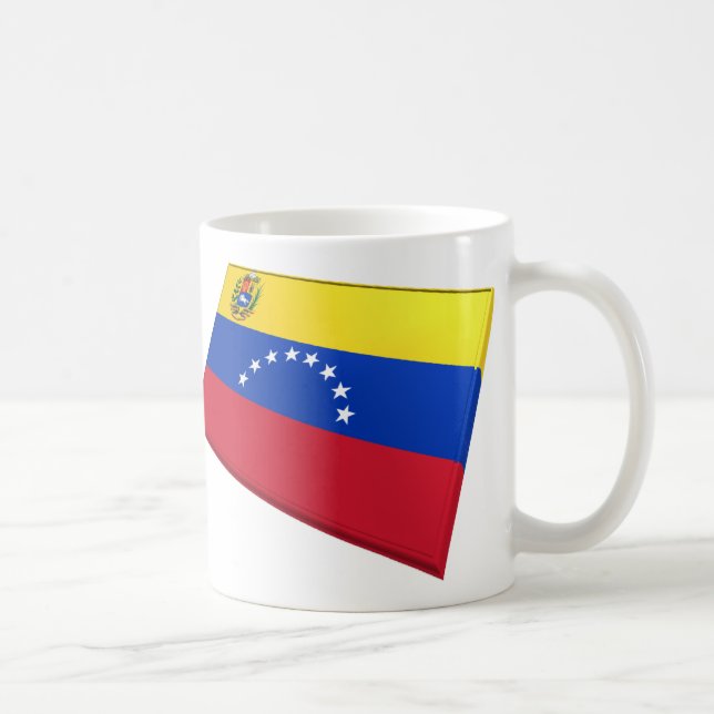 Mug Drapeaux des USA et du Venezuela (Droite)