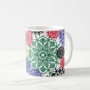 Mug Dream Flower Art Motif