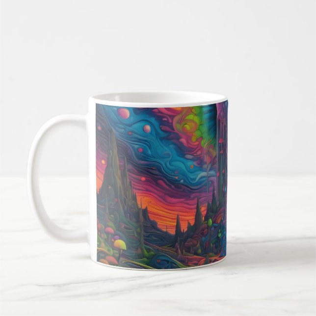 Mug Dreamscape psychédélique (Gauche)