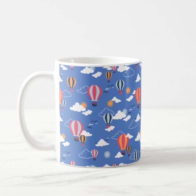 Mug DreamSky Adventure Cute Air Balloons Motif (Gauche)