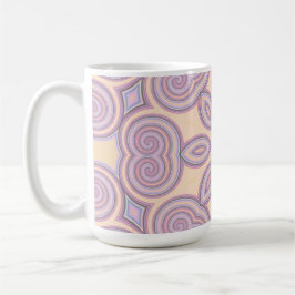 Mug Dreamy Swirls - Pastel Motif psychédélique