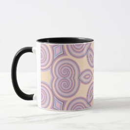 Mug Dreamy Swirls - Pastel Motif psychédélique