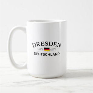 Mug Dresden Allemagne Coordonnées Allemand