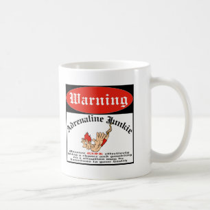 Mug Drogué d'adrénaline de pullover de Bungee