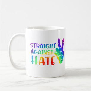 Mug Droit contre la haine - LGBTQ+ Ally Pride