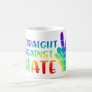 Mug Droit contre la haine - LGBTQ+ Ally Pride