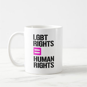 Mug Droits LGBT égaux Droits de l'Homme - - Droits LG