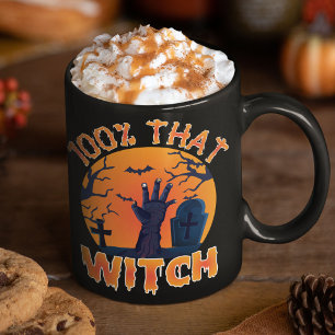 Mug Drôle 100% Cette Sorcière Halloween
