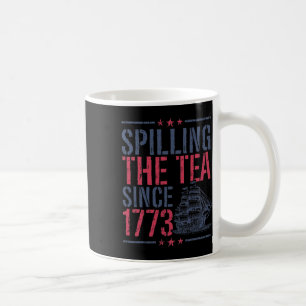Mug Drôle 4 juillet Déverser Le Thé Depuis 1773 Amer