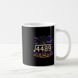Mug Drôle 67 Mème Prof de maths 6 7 Halloween Carré Ro