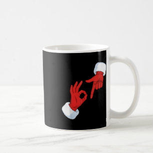 Mug Drôle 67 Mème Santa Mains Geste Six Sept Argot