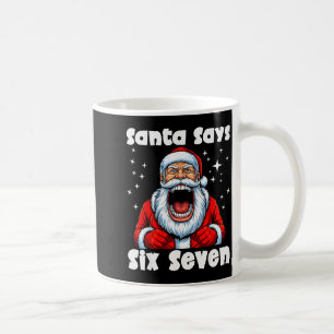 Mug Drôle 6 7 Meme Grande Bouche Garçon Le Père Noël D