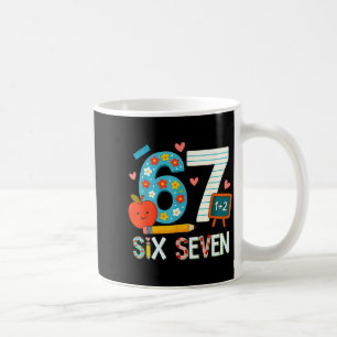 Mug Drôle 6 7 Six Sept Mème 67 Enseignant Pour Hommes